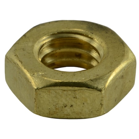 Midwest Fastener Machine Screw Nut, 3/8"-16, Brass, 100 PK 03769